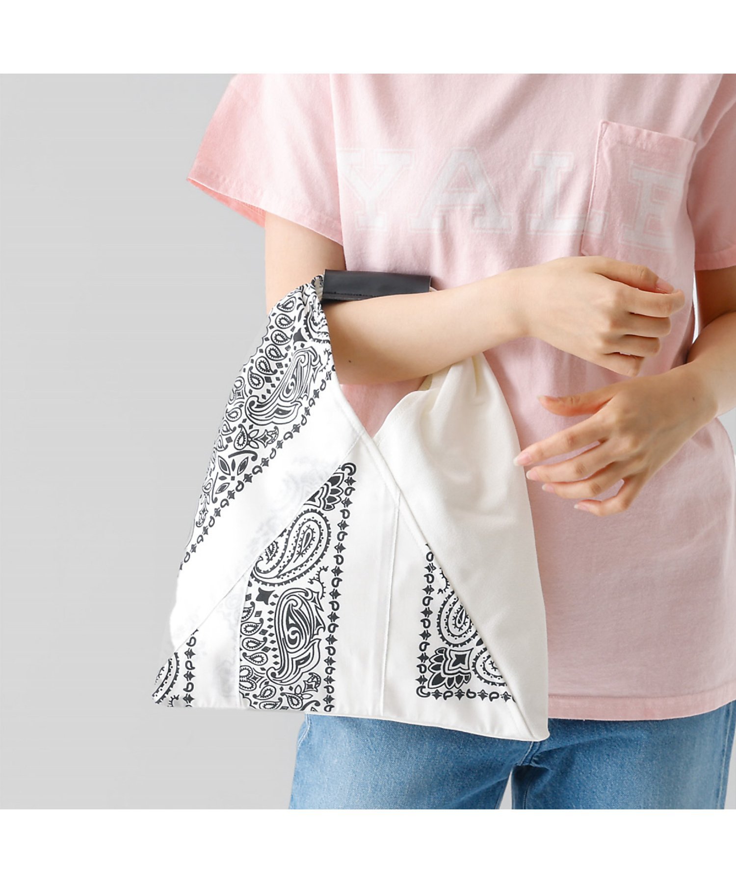 Rouge vif la cle 【THRIFTY LOOK / スリフティールック】HAV-A-HANK TRI ルージュ ヴィフ ラクレ バッグ その他のバッグ ホワイト ブラック【送料無料】