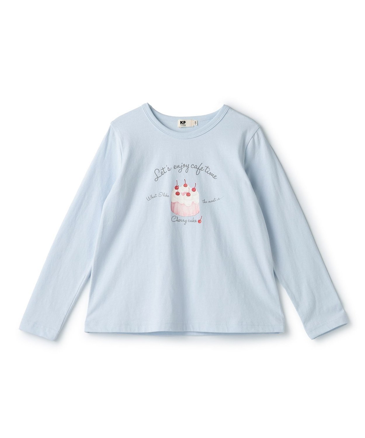 KP 【福袋】スイーツプリント長袖Tシャツ ナルミヤオンライン トップス カットソー・Tシャツ ブルー【送料無料】のサムネイル