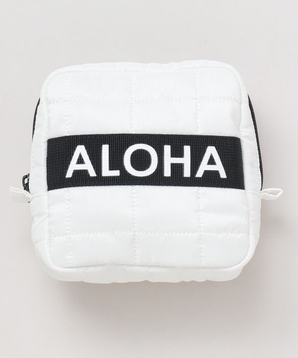 Kahiko 【カヒコ】カナオアポーチ アミナコレクション 財布・ポーチ・ケース ポーチ グリーン ベージュ ホワイト ブラック