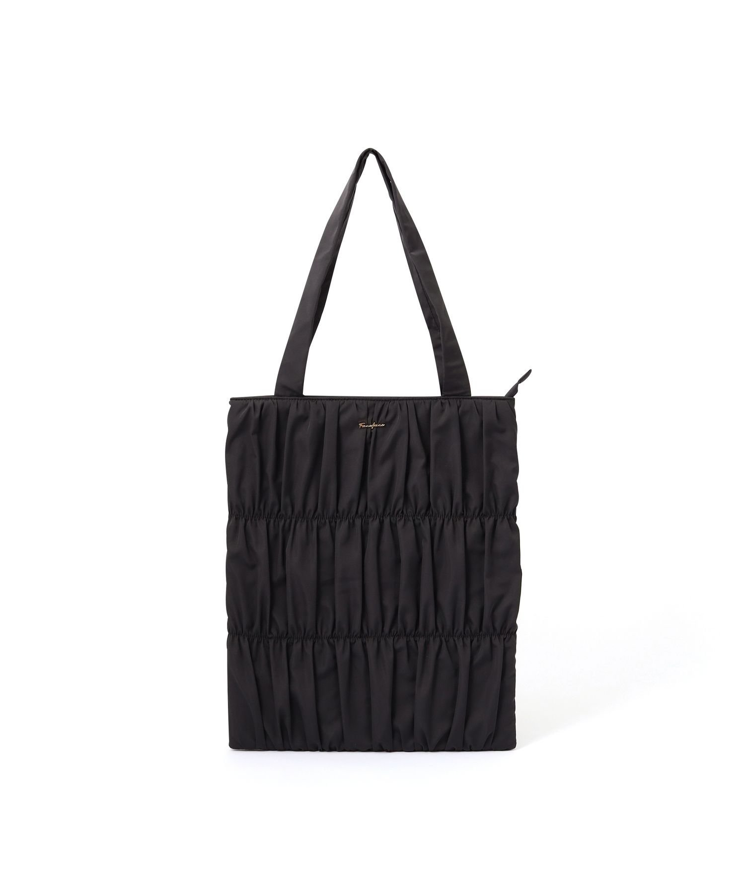 Francfranc ギャザー PCトート ダークグレー パソコンケース PCケース トートバッグ フランフラン バッグ トートバッグ【送料無料】