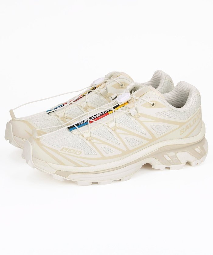 SALOMON XT-6/SALOMON XT-6 フリークスストア シューズ・靴 スニーカー ベージュ ブラック ホワイト【送料無料】