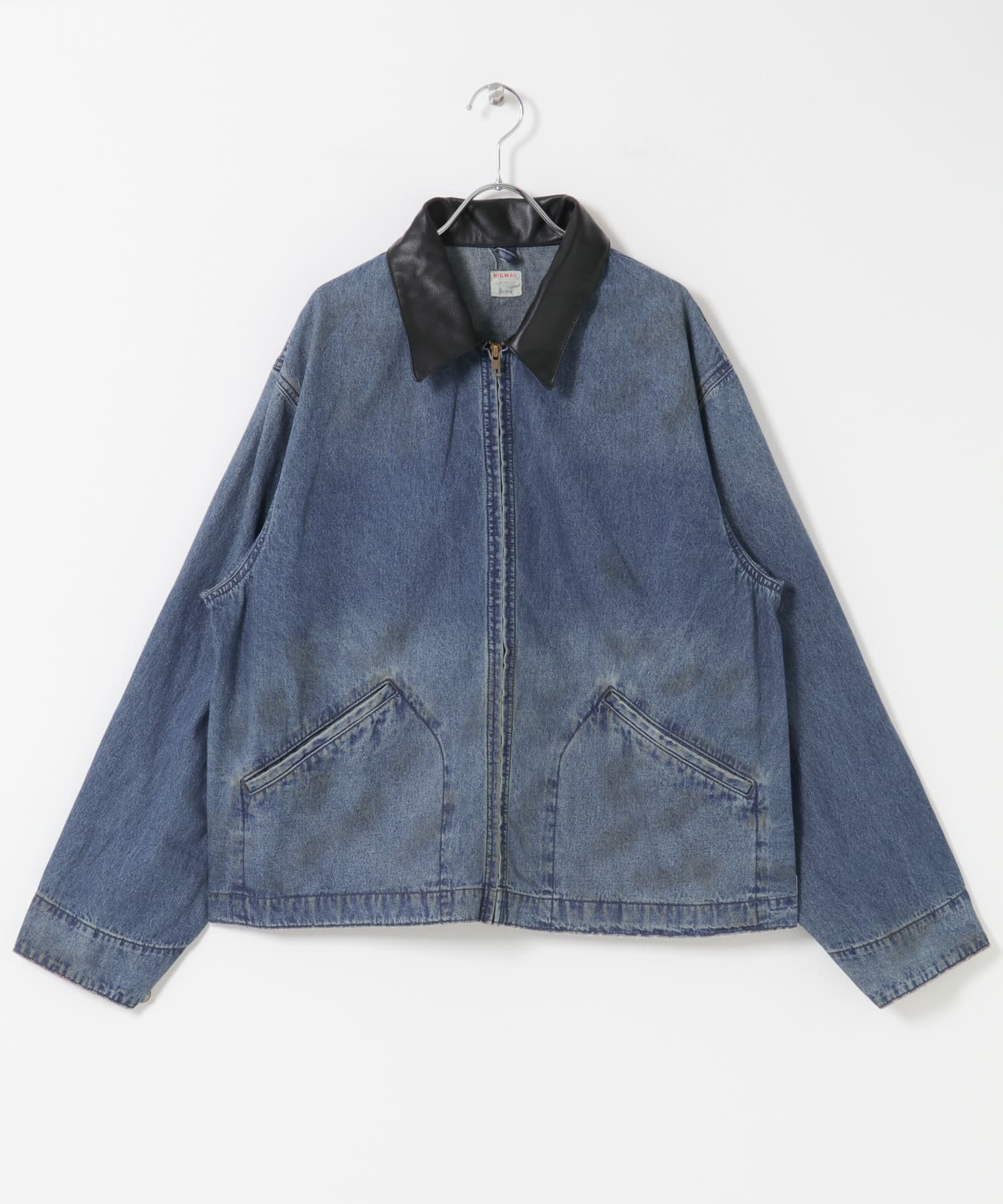 Leather Jacket - Sonny Label BIG MAC LIGHT DENIM WORK JACKET サニーレーベル ジャケット・アウター デニムジャケット ブラック【送料無料】
