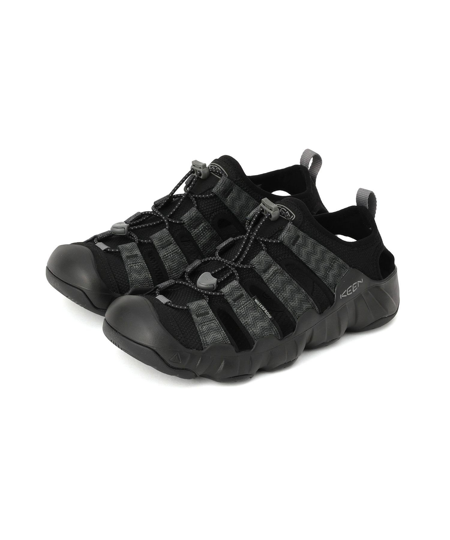 【KEEN/キーン】HYPERPORT H2/ハイパーポート エイチツー ジュン スタンダード ピックス シューズ・靴 サンダル ベージュ ブラック