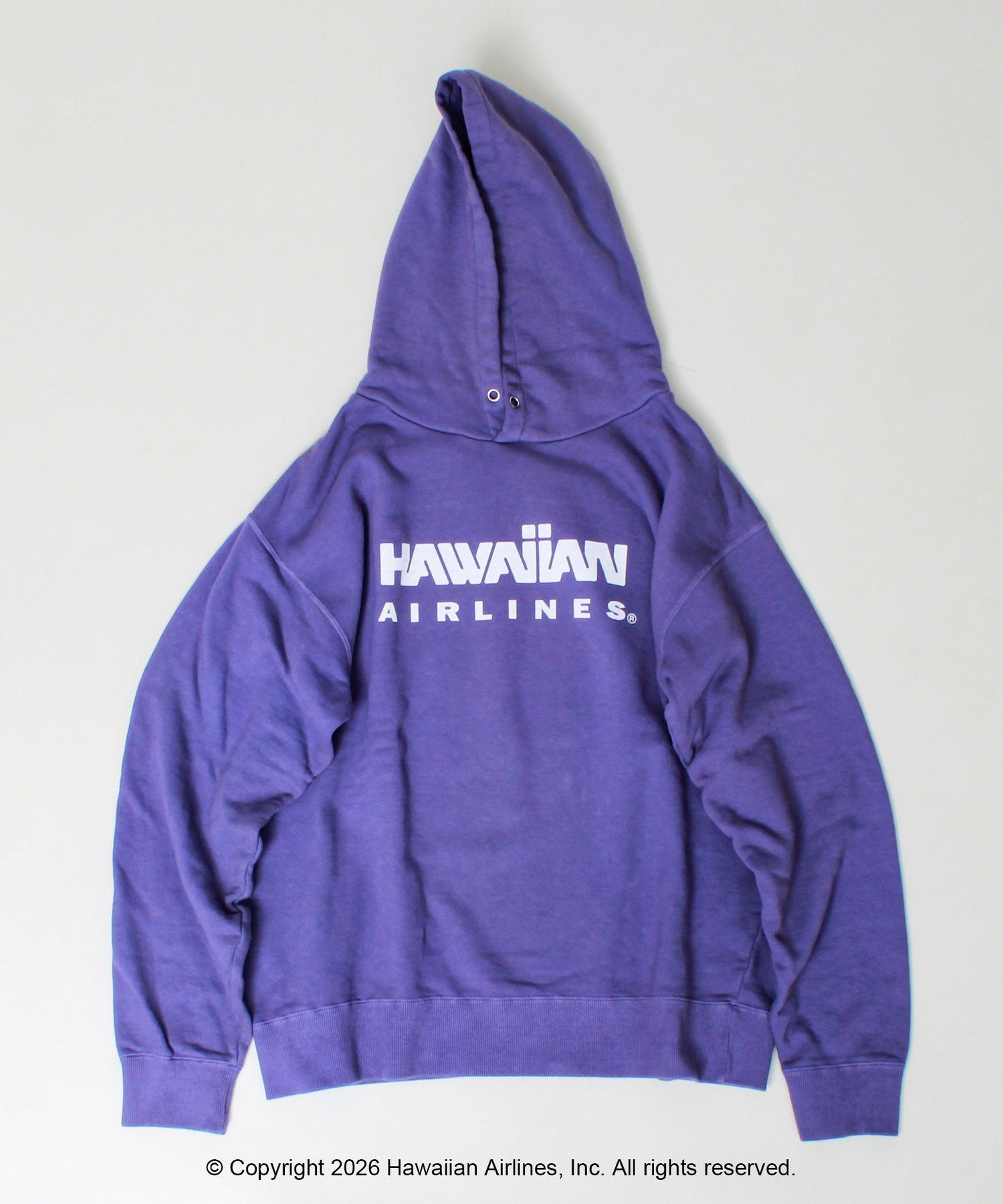 GLOSTER 【GOOD ROCK SPEED】別注HAWAIIAN AIRLINE フーディー パーカー フレディ アンド グロスター トップス スウェット・トレーナー パープル ベージュ【送料無料】