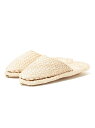 BEAMS JAPAN BEAMS JAPAN SELECT / とわだ産品 きみがら スリッパ M ビームス ジャパン シューズ・靴 サンダル ベージュ【送料...