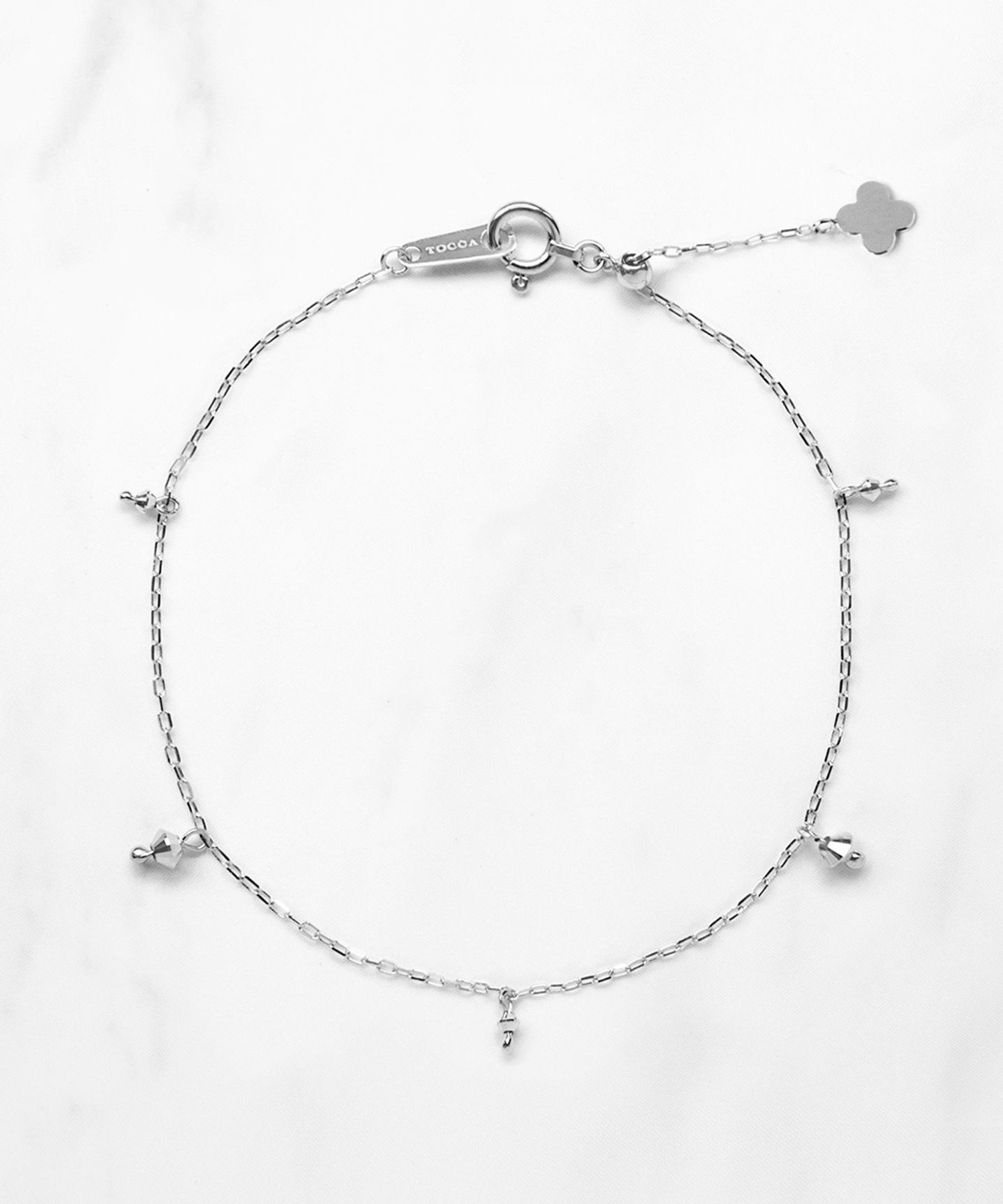 TOCCA 【WEB限定】SEEDS BRACELET K10ホワイトゴールド ブレスレット トッカ アクセサリー・腕時計 ブレスレット・バングル ホワイト【送料無料】