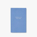 SMYTHSON Pastegrain Panama Inspirations And Ideas スマイソン 文房具 手帳・メモ帳 ブルー【送料無料】