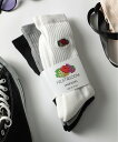 【SALE/3%OFF】FRUIT OF THE LOOM FRUIT OF THE LOOM/クルーソックス ロングソックス ■ 16156800/16156600 セットアップセブン 靴下・レッグウェア 靴下