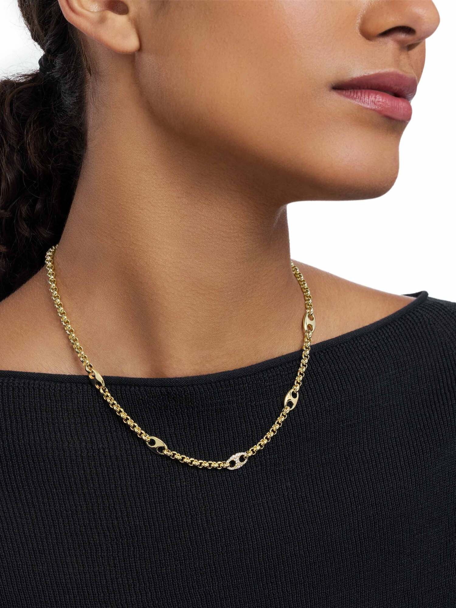 EMPORIO ARMANI エンポリオ・アルマーニ アクセサリー レディース ネックレス ゴールド EGS3269710 ウォッチステーションインターナショナル アクセサリー・腕時計 ネックレス ゴールド【送料無料】