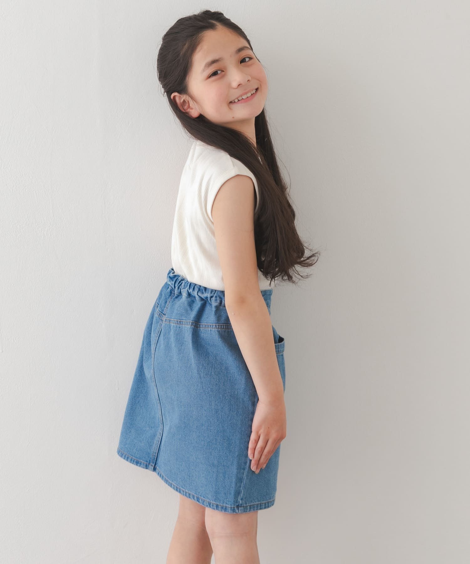【SALE／50%OFF】URBAN RESEARCH DOORS デニムスカート(KIDS) アーバンリサーチド...