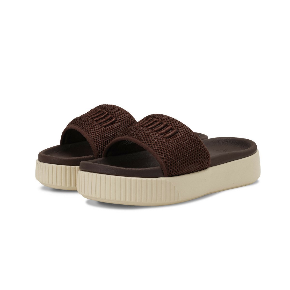 PUMA ウィメンズ プラットフォーム スライド UM サンダル Platform Slide UM プーマ シューズ・靴 サンダル ブラウン【送料無料】