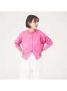 【SALE/30%OFF】Rouge vif la cle 【アンサンブル対応】SI混ドロップスリーブカーディガン ルージュ・ヴィフ ラクレ トップス カーディガン ピンク ホワイト ブラック【送料無料】