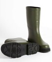 AIGLE ミッドレインラバーブーツ エーグル シューズ・靴 レインシューズ・ブーツ グリーン ブラック【送料無料】