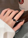 【SALE/25%OFF】Zoe Jenko キャットモチーフリング 10089 ゾエ ジェンコ アクセサリー・腕時計 リング・指輪 ブラック
