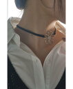 【SALE/41%OFF】marjour FLOWER CHOKER マージュール アクセサリー・腕時計 ネックレス ブラック