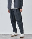 B.C STOCK 4WAYテック ナイロンラウンジパンツ【ストレッチ/撥水/洗える】 ベーセーストック パンツ スラックス・ドレスパンツ ブラック グレー【送料無料】(4)