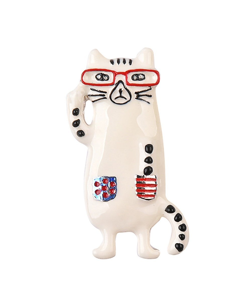 BACKYARD FAMILY 親指サイズのブローチ ローラ アクセサリー・腕時計 ブローチ・コサージュ・バッジ