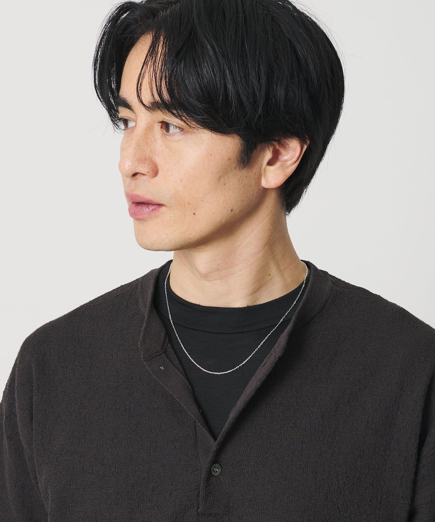 BEAUTY&YOUTH UNITED ARROWS SILVER925 アズキ ネックレス 50 ビューティー＆ユース　ユナイテッドアローズ アクセサリー・腕時計 ネックレス シルバー【送料無料】