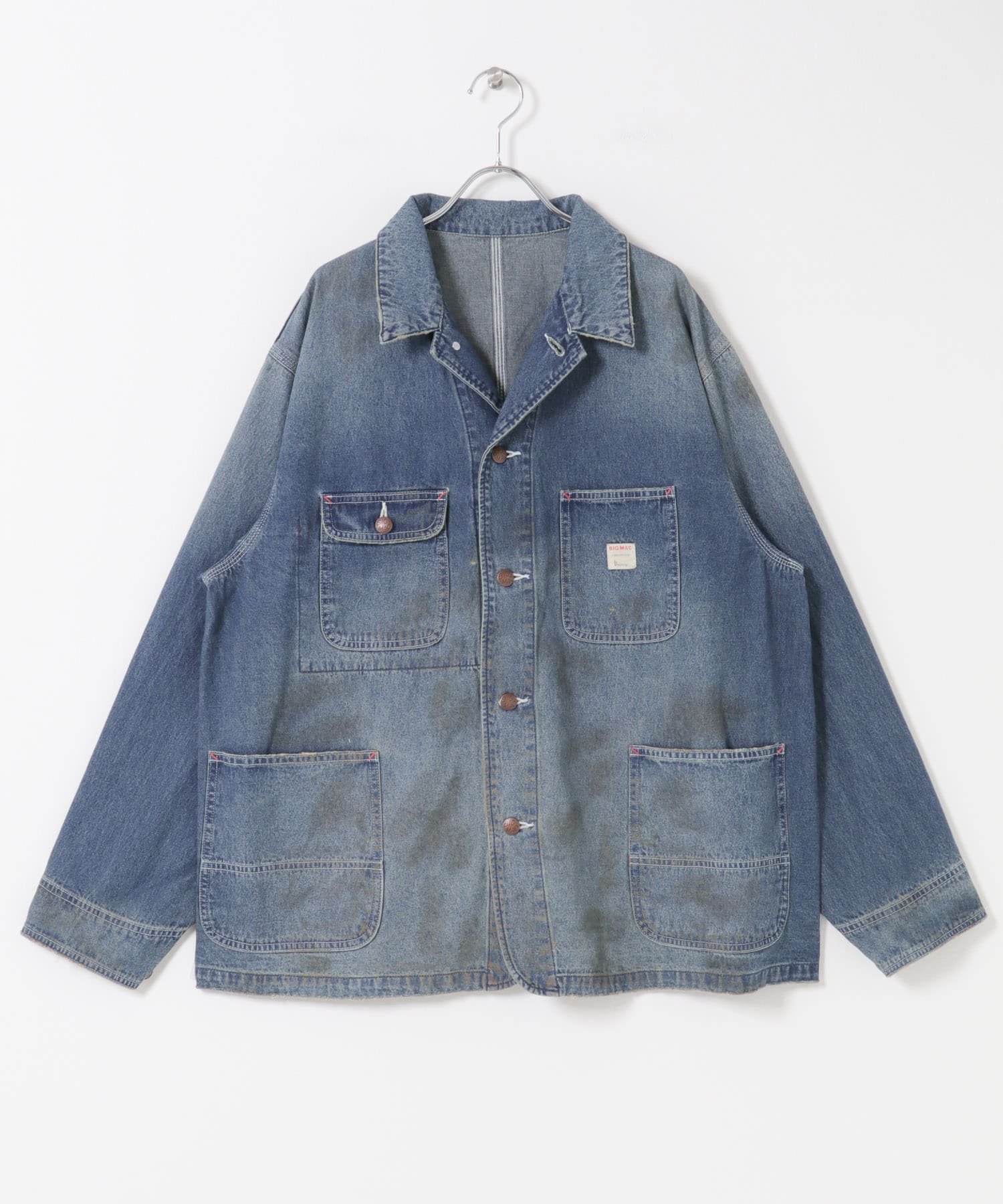Sonny Label BIG MAC DENIM COVERALL サニーレーベル ジャケット・アウター デニムジャケット ブルー【送料無料】