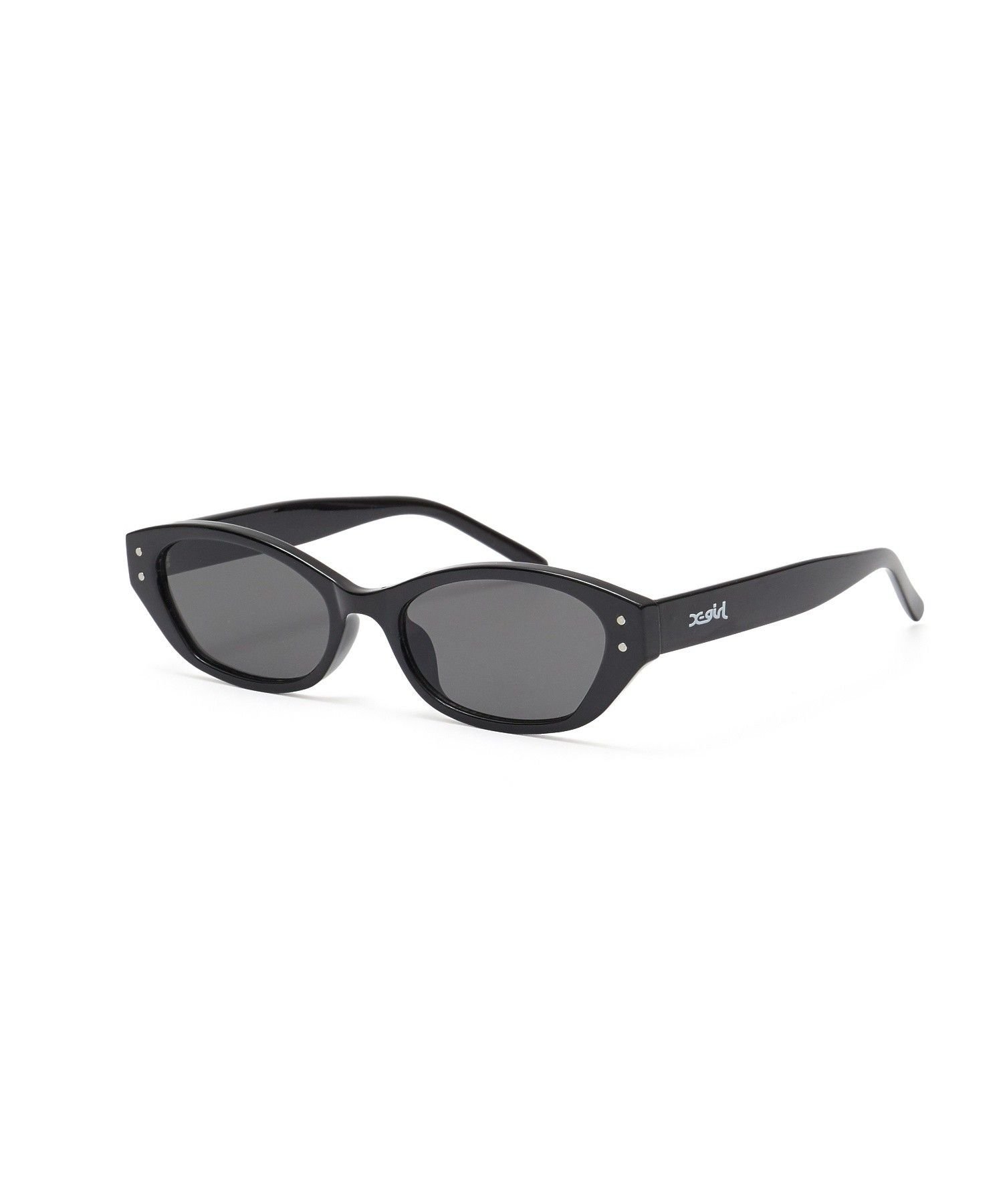X-girl MILLS LOGO FOX FLAME SUNGLASSES エックスガール アクセサリー・腕時計 その他のアクセサリー・腕時計 ブラック ブラウン