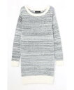 【SALE/50%OFF】TORNADO MART TORNADO MART∴【LADIES'】フェザーヤーンボートネックロングニット トルネードマート トップ...