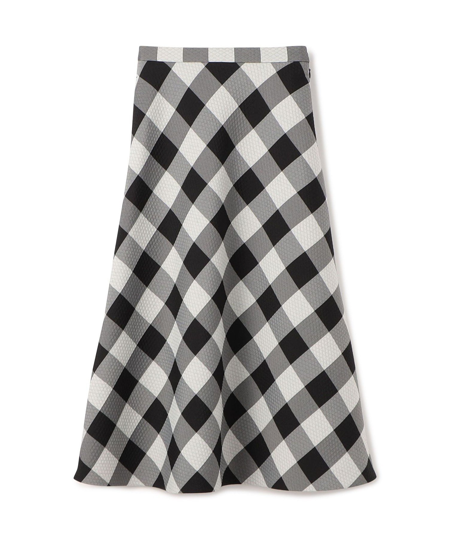 【SALE／40%OFF】Ballsey プラッドマトラッセ フレアロングスカート トゥモローランド スカート ミディアムスカート グレー【送料無料】のサムネイル