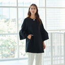 【SALE／10 OFF】Audie a Muses ベルスリーブショートコート ローズティアラ ジャケット アウター ノーカラージャケット ブラック【送料無料】