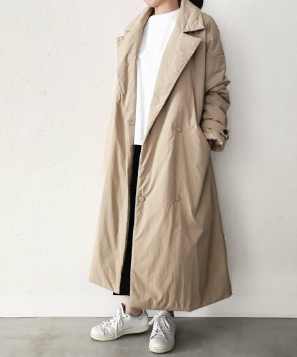 【SALE/50%OFF】troisiemechaco troisiemechaco/中綿ロングコート トロワズィエムチャコ ジャケット・アウター その他のジャケット・アウター ベージュ【送料無料】 【SALE/50%OFF】troisiemechaco troisiemechaco/中綿ロングコート トロワズィエムチャコ ジャケット・アウター その他のジャケット・アウター ベージュ【送料無料】