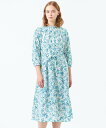 【SALE/41%OFF】MACKINTOSH PHILOSOPHY ブーケプリントワンピース マッキントッシュ フィロソフィー ワンピース・ドレス ワンピース ホワイト【送料無料】