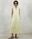 ECOALF ANATASA ドレス / ANATASAALF DRESS WOMAN エコアルフ ワンピース・ドレス ワンピース イエロー【送料無料】(4)