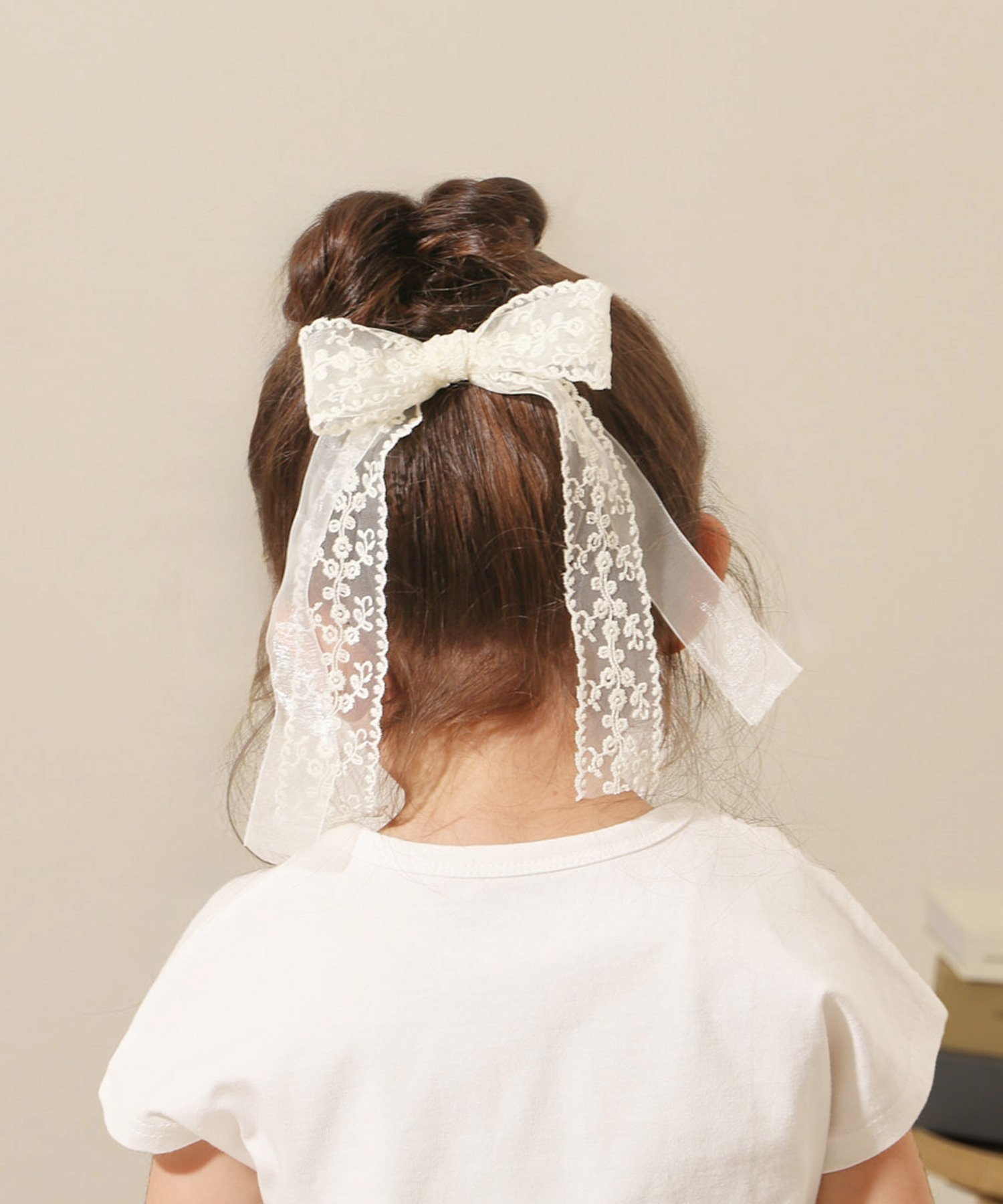 Rora RORA ローラ エレノア ヘアゴム ローラ ヘアアクセサリー ヘアゴム ホワイト ...