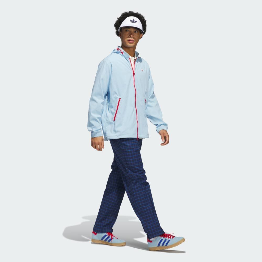 【SALE／20%OFF】adidas 【公式】アディダス adidas 【オリジナルスゴルフ】フルジップ 長袖フーディー アディダス ジャケット・アウター ブルゾン・ジャンパー ブルー【送料無料】