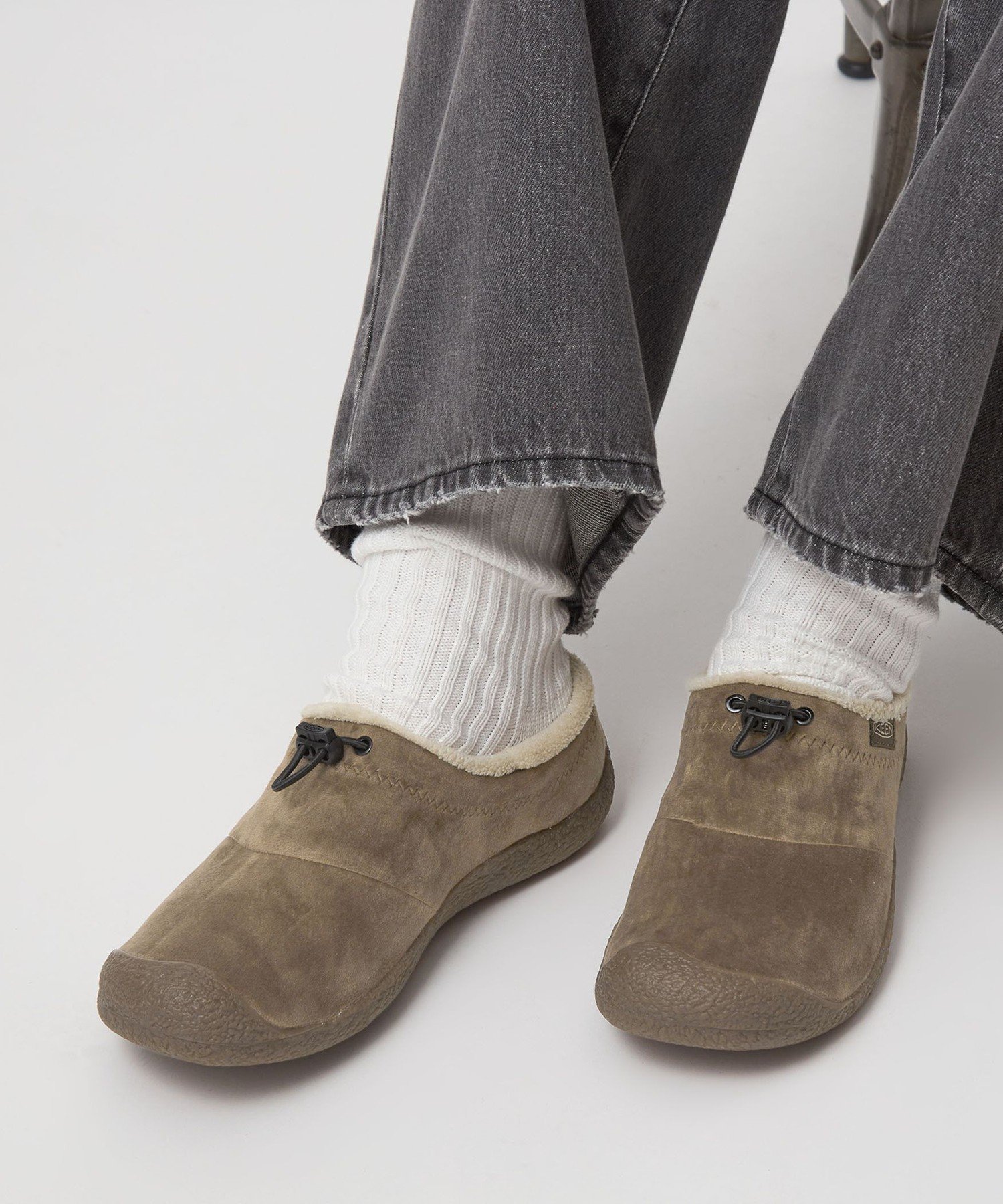 【SALE／10%OFF】UNITED ARROWS green label relaxing ＜KEEN＞ハウザー スリー スライド スリッポン ユナイテッドアローズ グリーンレーベルリラクシング シューズ・靴 スニーカー ブラウン【送料無料】