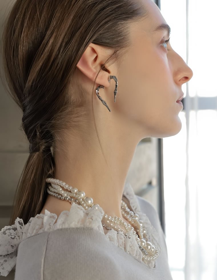 MEISM オープンハートピアス リエディ アクセサリー・腕時計 ピアス ゴールド シルバー stylife-15614662 Rakuten Fashion サンプル画像3