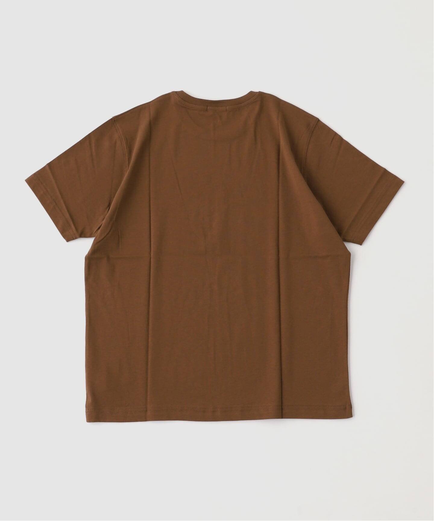 JOURNAL STANDARD DIME / ダイム MURAL T-SHIRT ジャーナル スタンダード トップス カットソー・Tシャツ ブラウン【送料無料】
