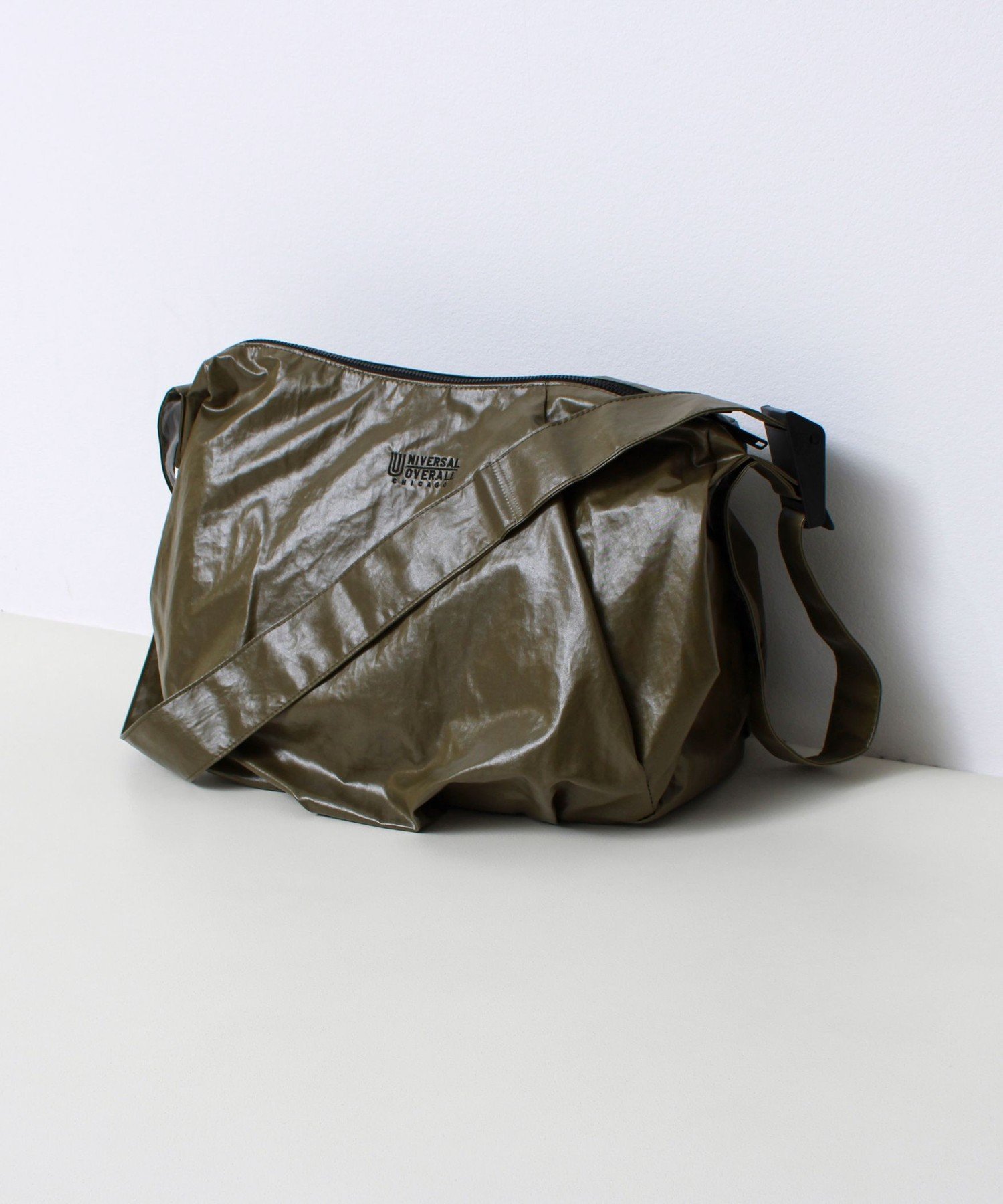 【UNIVERSAL OVERALL】Surplus HOBO shoulder bag フレディ アンド グロスター バッグ ショルダーバッグ グレー カーキグリーン