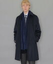 カシミヤマフラー メンズ MACKINTOSH LONDON 【LEON掲載】カシミヤマフラー マッキントッシュ ロンドン ファッション雑貨 マフラー・ストール・ネックウォーマー ネイビー グレー レッド ブルー ブラウン【送料無料】