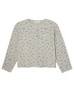 【SALE/30%OFF】MILKFED. 【FUDGE3月号掲載商品】FLORAL PATTERN WAFFLE CARDIGAN MILKFED. ミルクフェド トップス カーディガン グレー ホワイト【送料無料】(4)