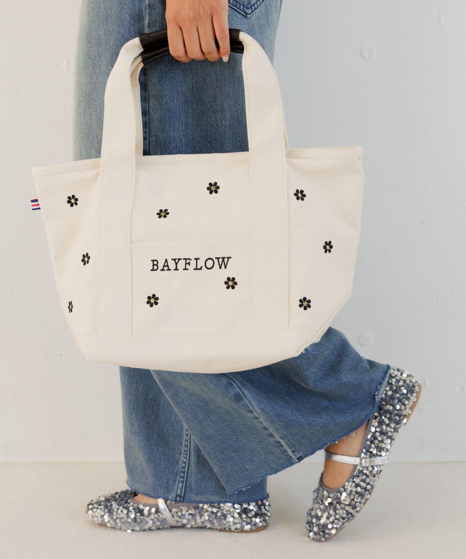 BAYFLOW [使い勝手の良さNO.1]デイジーロゴトートM ベイフロー バッグ トートバッグ ブ ...