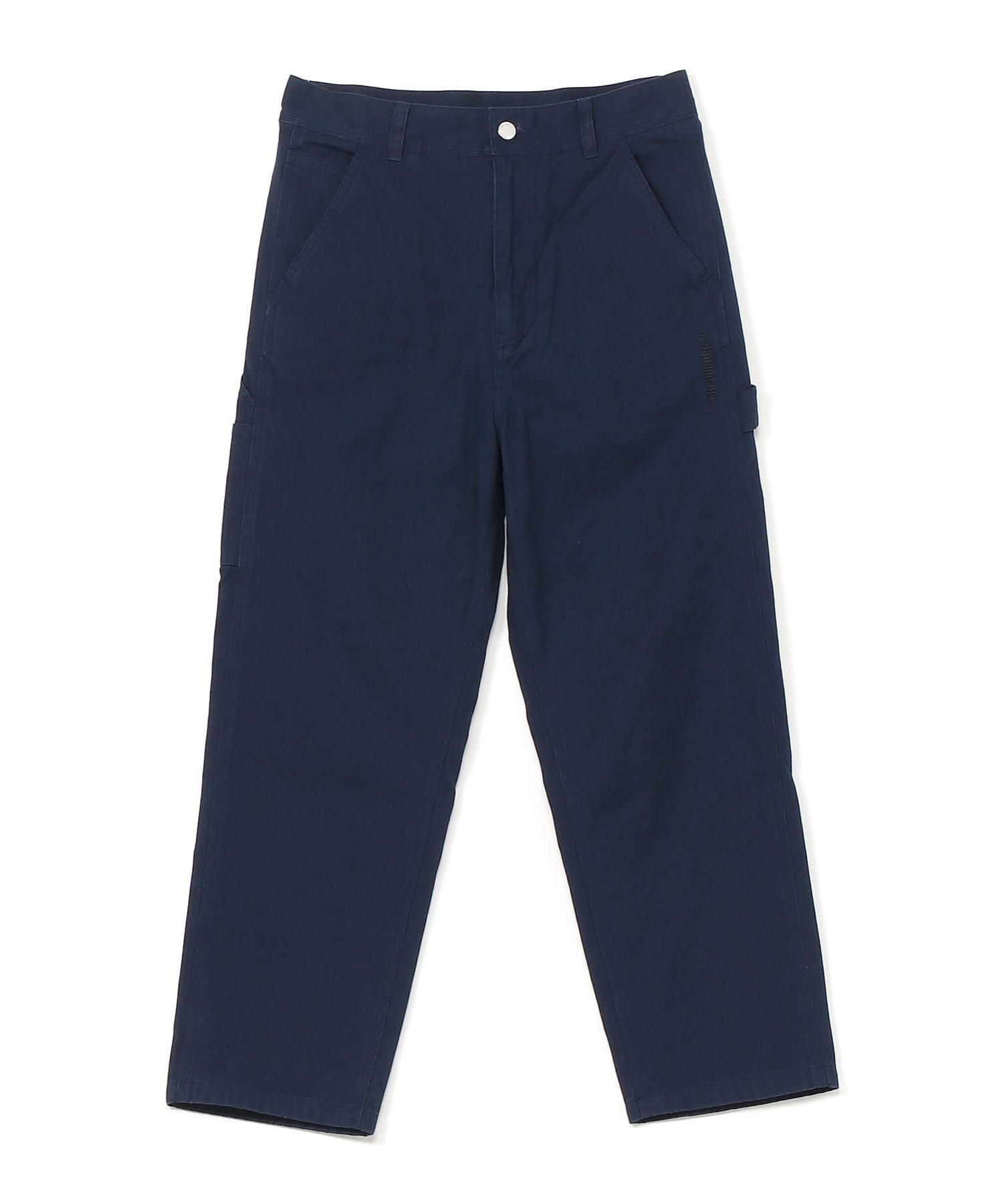 A BATHING APE STA WORK PANTS ア ベイシング エイプ パンツ その他のパンツ ネイビー ベージュ【送料無料】