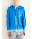 Resort Island 【UV】グラデーションカラーラッシュパーカー リゾートアイランド 水着・スイムグッズ 水着 ブルー
