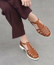 【SALE/30%OFF】PASCUCCI 【PASCUCCI】タンクソールグルカサンダル インターショシュール シューズ・靴 サンダル ホワイト ブラウン【送...