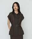 COMME CA シアーボイル ジレ コムサ トップス ベスト・ジレ【送料無料】