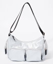 CONVERSE TOKYO METALLIC MULTI POCKET SHOULDER BAG コンバーストウキョウ バッグ ショルダーバッグ ブラック ホワイト シルバー【送料無料】