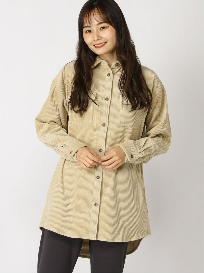 【SALE／40%OFF】Ocean Pacific OP/(W)コーデュロイナガソデ シャツ オーピー/ラスティー/セブンツー トップス シャツ・ブラウス ベージュ グレー オレンジ【送料無料】のサムネイル