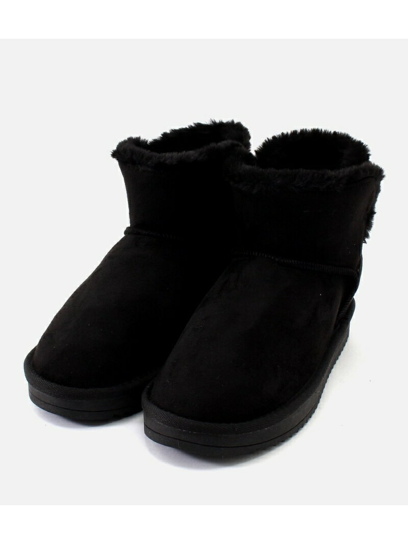 【SALE／30%OFF】AZUL by moussy FAKE MOUTON BOOTS アズールバイマウジー シューズ シューズその他 ブラック