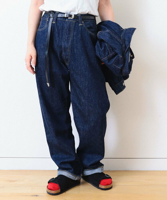 BEAMS BOY orSlow × BEAMS BOY / 別注 Monroe Pants Special ビームス ウイメン パンツ/ジーンズ フルレングス ブルー【送料無料】