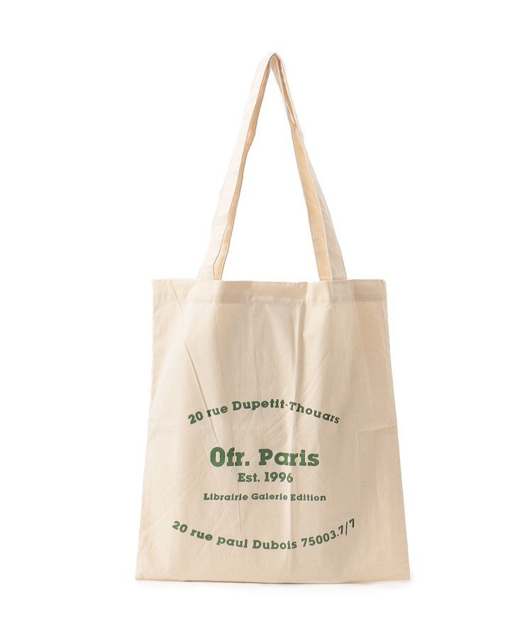 【SALE／50%OFF】OberTashe ロゴ帆布トート エスペランサ バッグ トートバッグ グリーン レッド ピンクのサムネイル