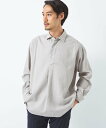 ユナイテッドアローズ 【SALE／50%OFF】UNITED ARROWS green label relaxing ヘンプ プルオーバー シャツ ユナイテッドアローズ アウトレット トップス シャツ・ブラウス グレー カーキ【送料無料】