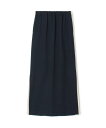 【SALE/60%OFF】MACPHEE ハイブリット2wayストレッチ サイドスリットスカート トゥモローランド スカート ロング・マキシスカート ネイビー ブラウン【送料無料】